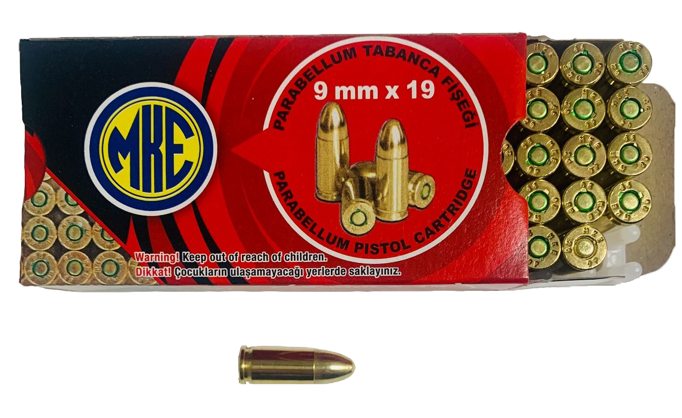 Anderson MKE 9mm Luger Handgun Ammo - 124 Grain | FMJ | 500rd Battle Pack