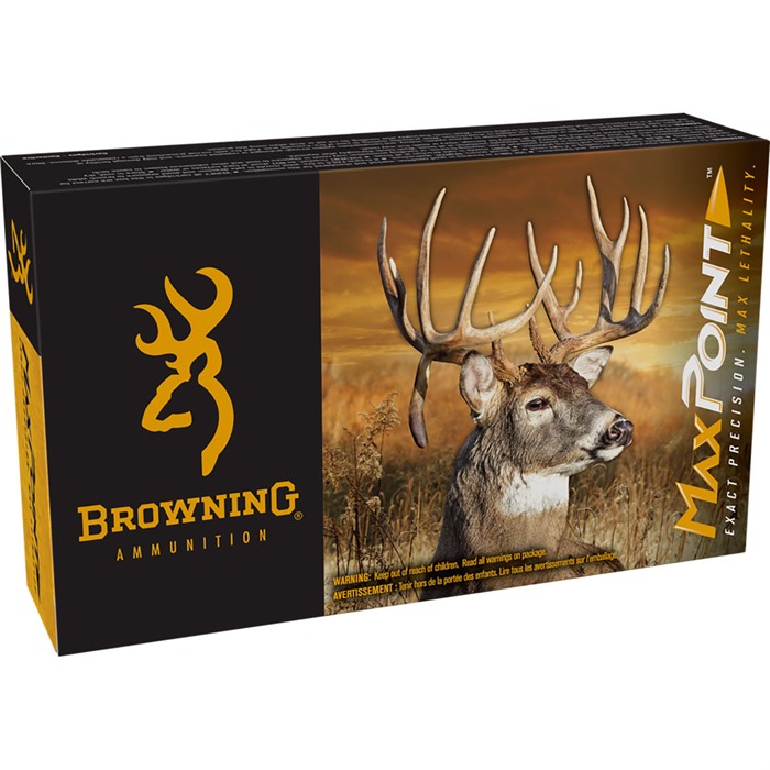 Browning Max Point 30-06 Springfield Polymer Tipped 180 Grain 20 Rounds