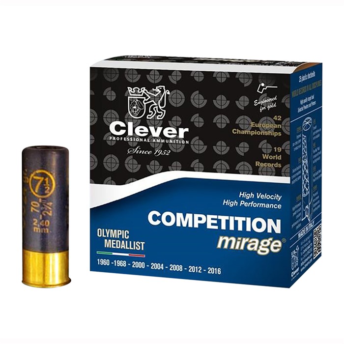 12 GAUGE 2-3/4'' 1OZ  #8 SHOT 250/CASE
