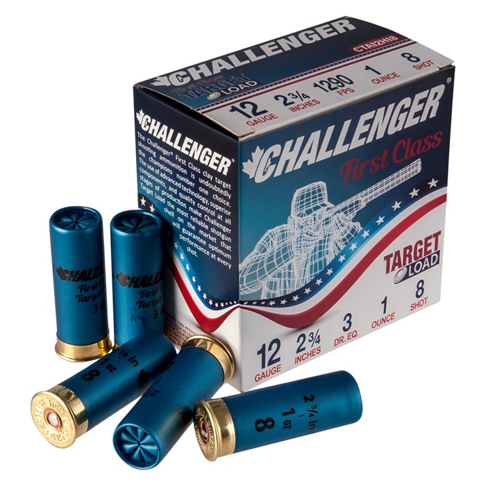 12 GAUGE 2-3/4'' 1 OZ #8 SHOT 250/CASE (CTA12H18)