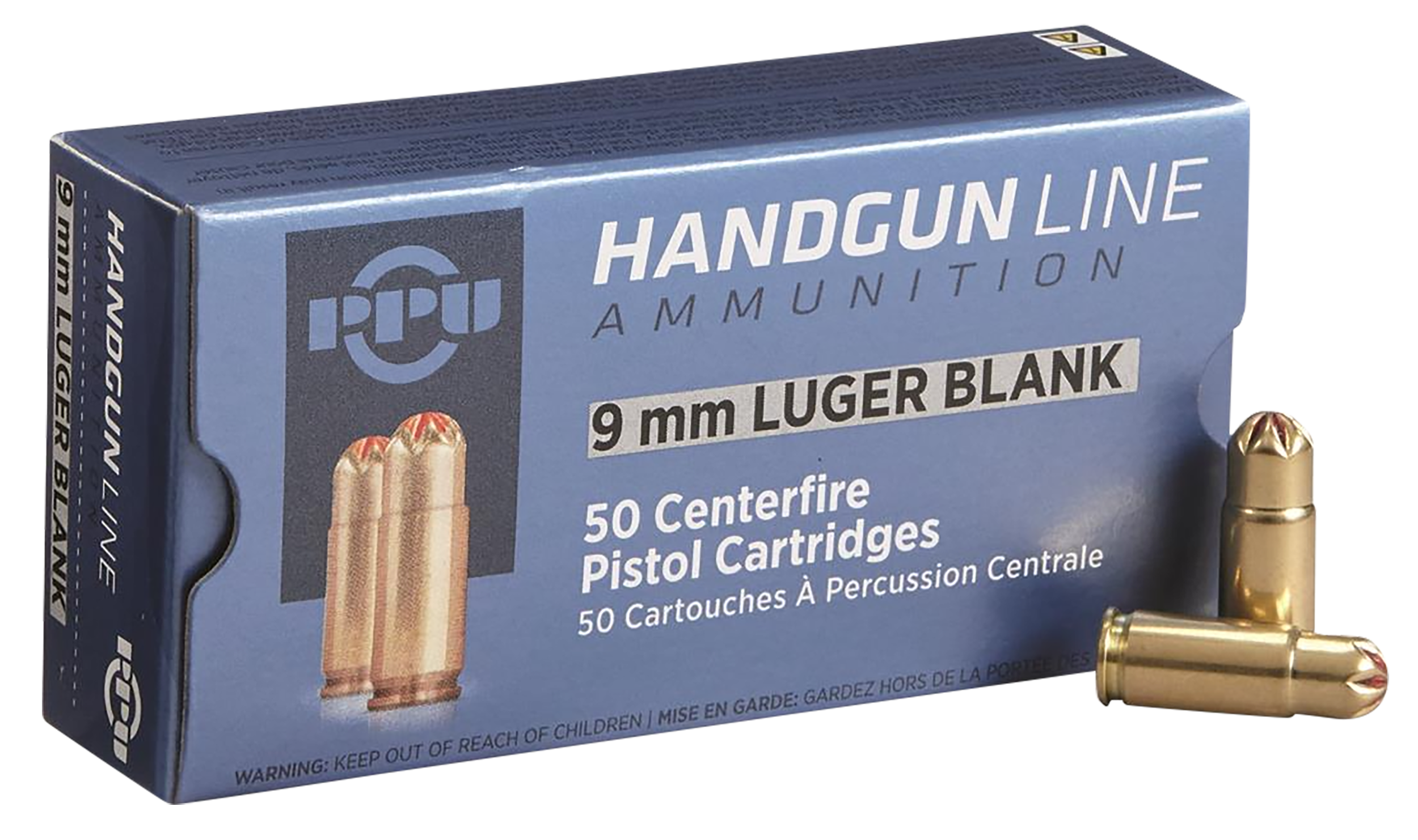 Prvi Partisan PPU PPB9L 9mm Luger Blanks 50 Rounds