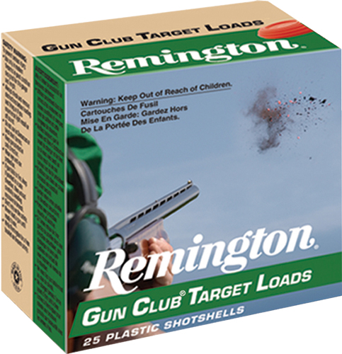 Remington Gun Club Target Loads 12 Gauge 8 Shot 1 1/8 Ounce 250 Rounds