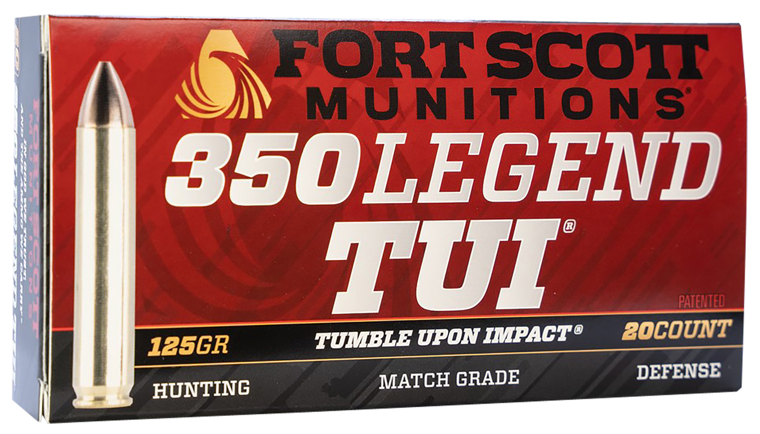 Fort Scott Munitions Rifle Ammo 350 Legend 125 gr. TUI 20 rd.