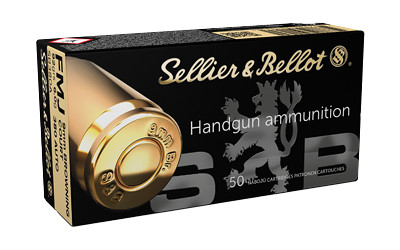 Sellier & Bellot S&B 380 ACP FMJ 92 Grain 50 Rounds