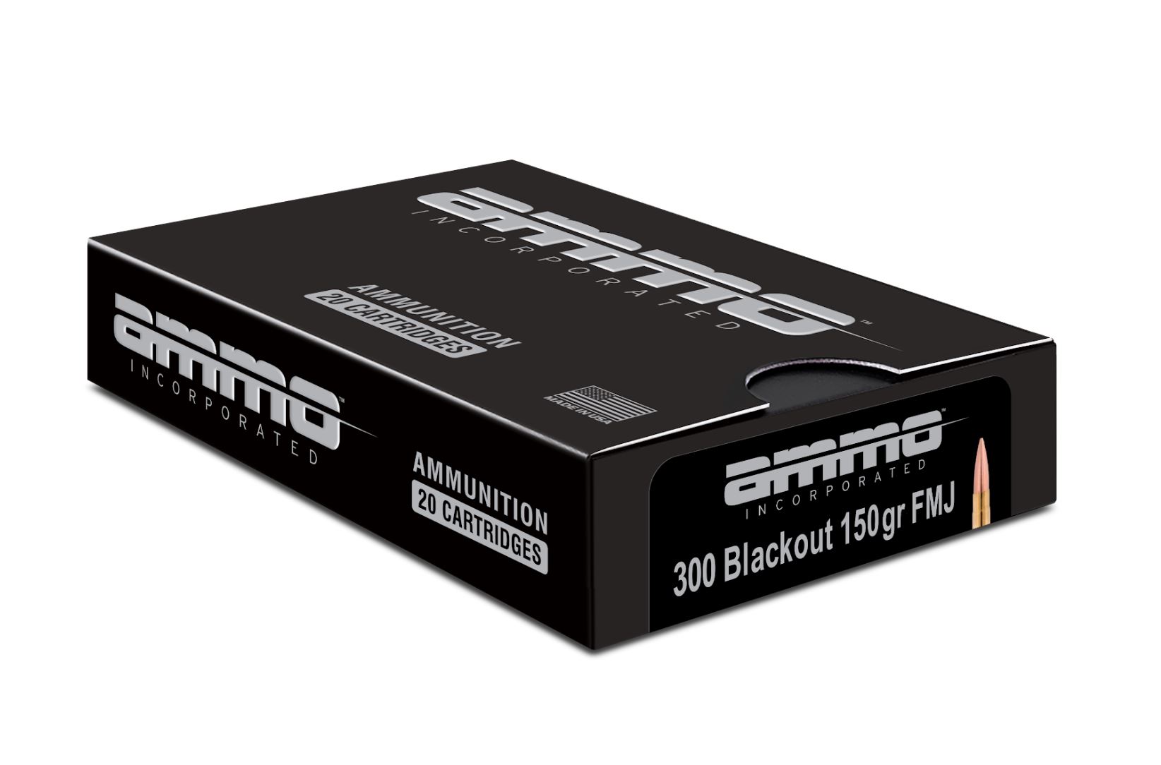 Ammo Inc Signature .300 Blackout Rifle Ammo - 150 Grain | FMJ | 20rd Box