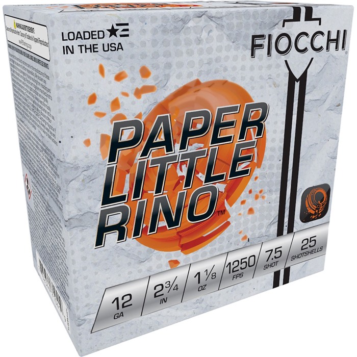 Fiocchi Little Rino Extrema 12 Gauge Shot 1-1/8 oz 25 Rounds