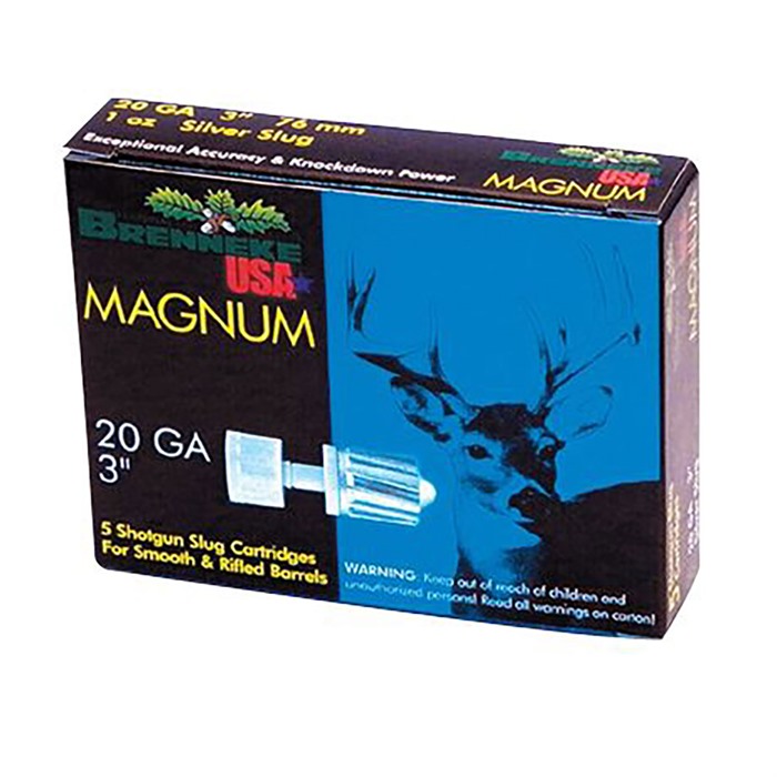 20 GAUGE 3'' 1OZ SLUG 5/BOX