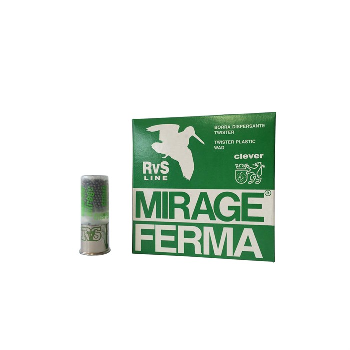 MIRAGE RVS MAGIC 12GA. 1 1/8OZ  HDCP 8, 1250FPS, 22MM BRASS