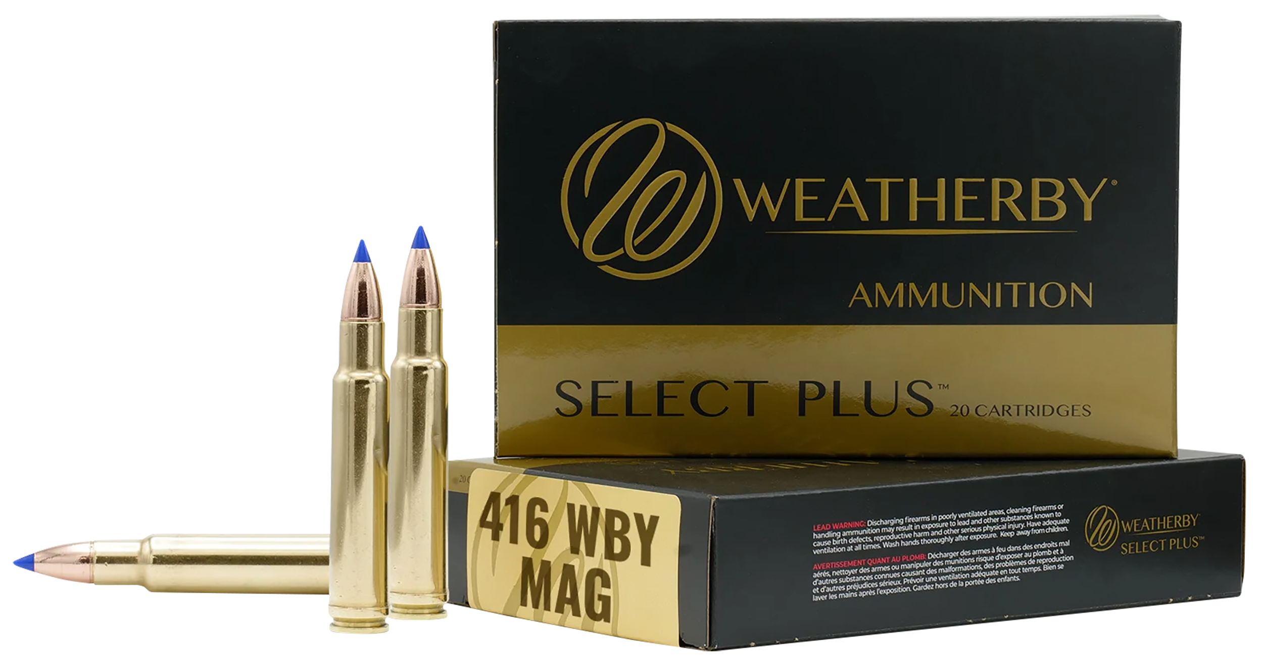 Weatherby B416350TTSX 416 Weatherby Magnum Barnes Tipped TSX 350 Grain 20 Rounds