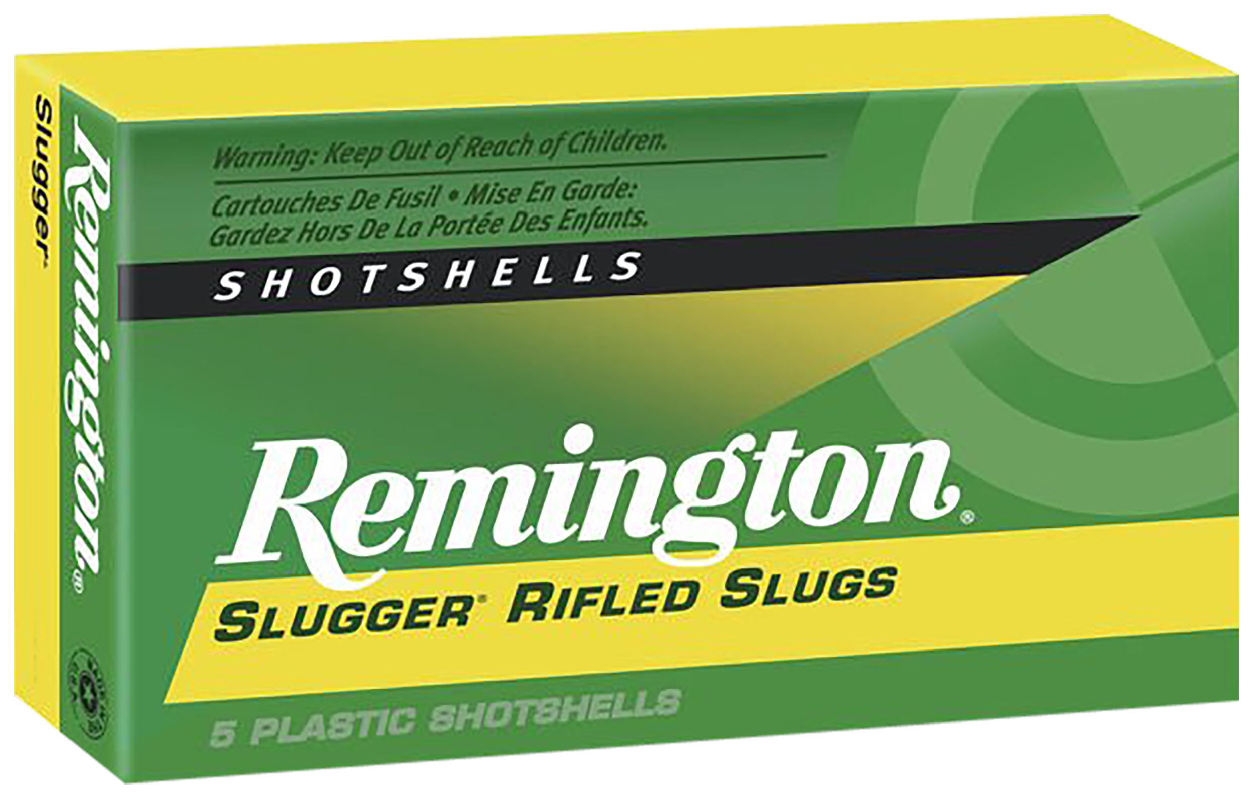 Remington Slugger 12 Gauge Rifled Slug 1 Ounce 5 Rounds