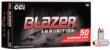 CCI Blazer Aluminum .40 S&W Full Metal Jacket 165 Grain 1000 Rounds