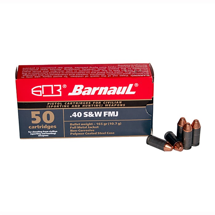 40 S&W 165GR FULL METAL JACKET 50/BOX