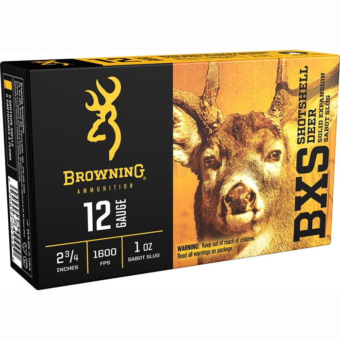 Browning BXS 12 Gauge Sabot Slug 1 Ounce 5 Rounds