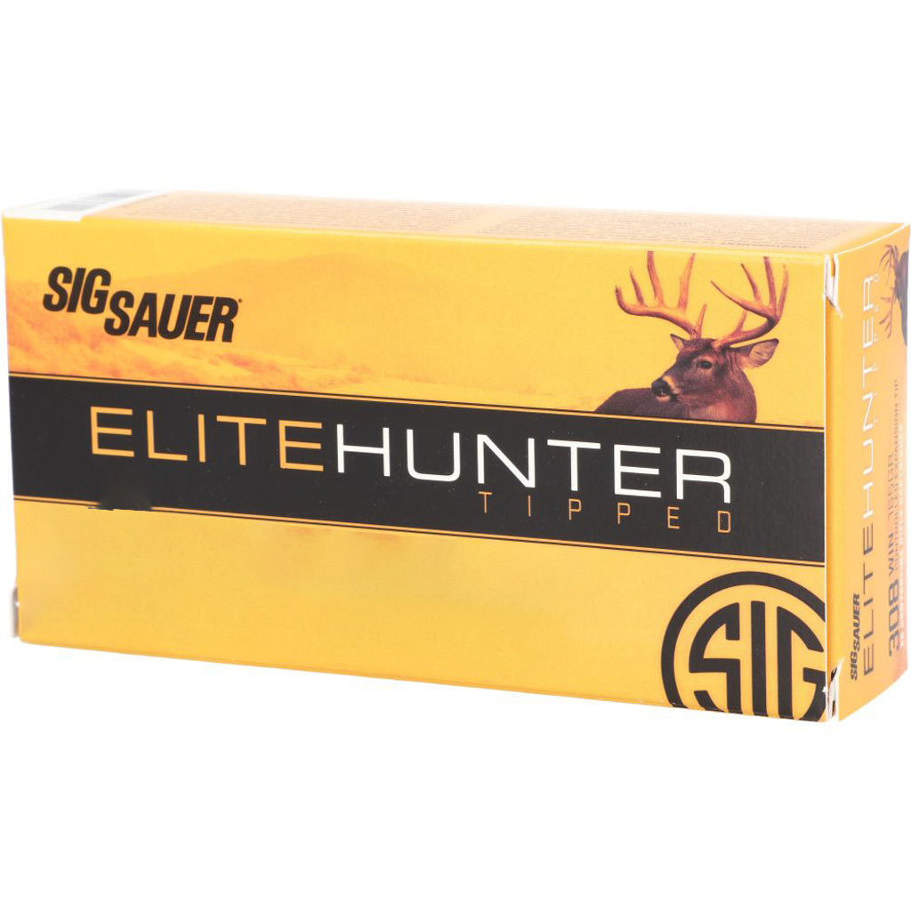Sig Sauer Elite Hunting Rifle Ammo 7mm Remington Magnum Accubond 160 Grain 20 Rounds