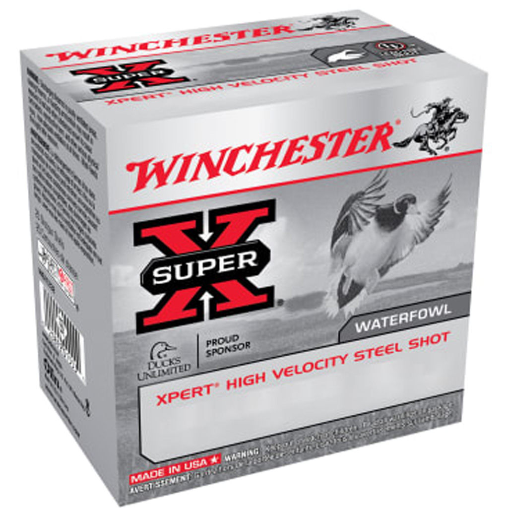 Winchester Super-X Xpert 12 Gauge Hi-Velocity Steel Shot 1 1/4 Ounce 25 Rounds