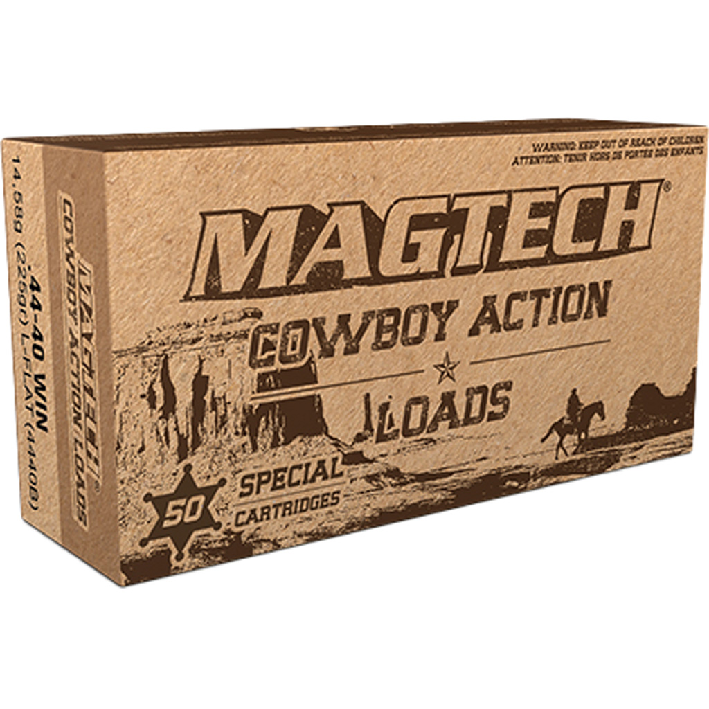 Magtech Cowboy 44-40 Win Lead Flat Nose 225 Grain 50 Rounds