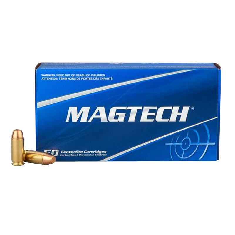 Magtech 40PS Range 40 S W Full Metal Jacket Flat Nose 180 Grain 50 Rounds