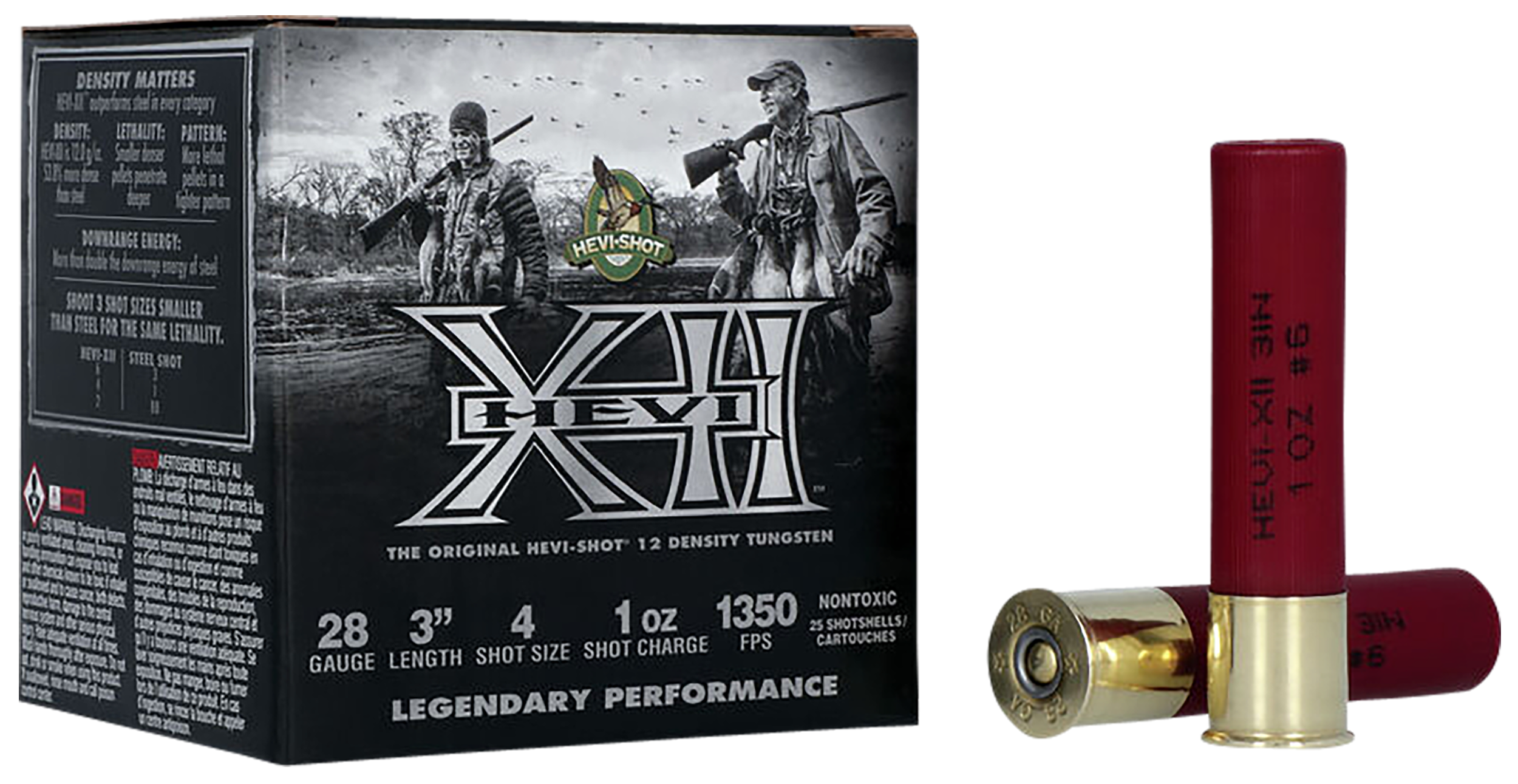 HEVI-Shot HS18434   28Gauge 3" 1oz 4Shot 25 Rounds