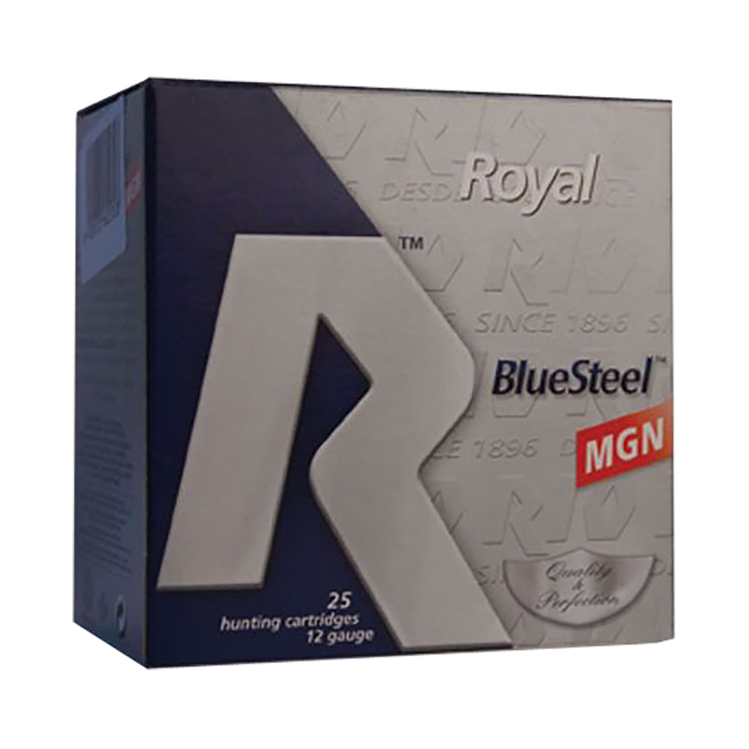 Rio Ammunition RBSM325 Royal BlueSteel  12Gauge 3" 1 1/8oz 5Shot 25 Rounds