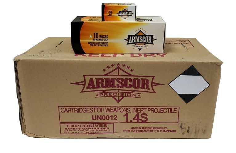 Armscor .22LR Rimfire Ammo High Velocity Hollow Point 36 Grain 50 Rounds