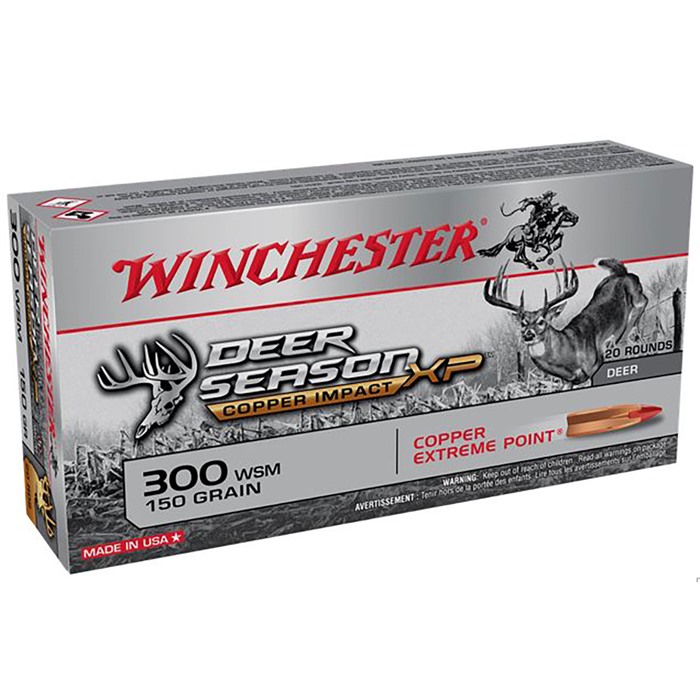 Winchester Deer Season XP 300 Winchester Magnum Polymer Tipped 150 Grain 20 Rounds