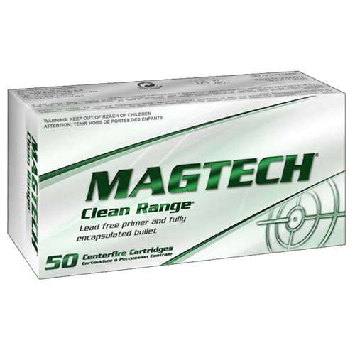 Magtech Clean Range 9mm Luger Fully Encapsulated Bullet 115 Grain 50 Rounds
