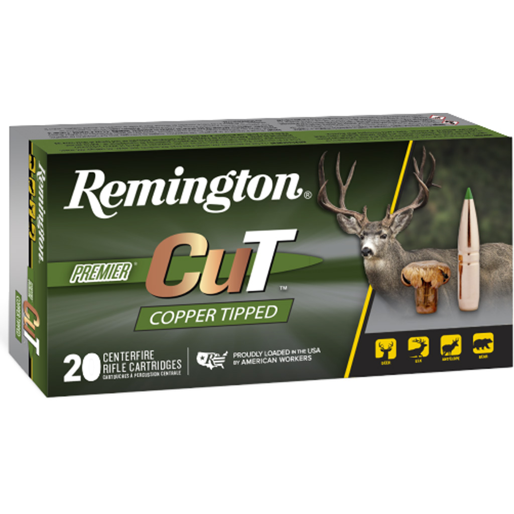 Remington Premier Rifle Ammo 270 Win. 130 gr. Premier Cut 20 rd.
