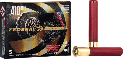 Federal Premium Heavyweight TSS 410 Gauge Tungsten Super Shot 13/16 Grain 5 Rounds