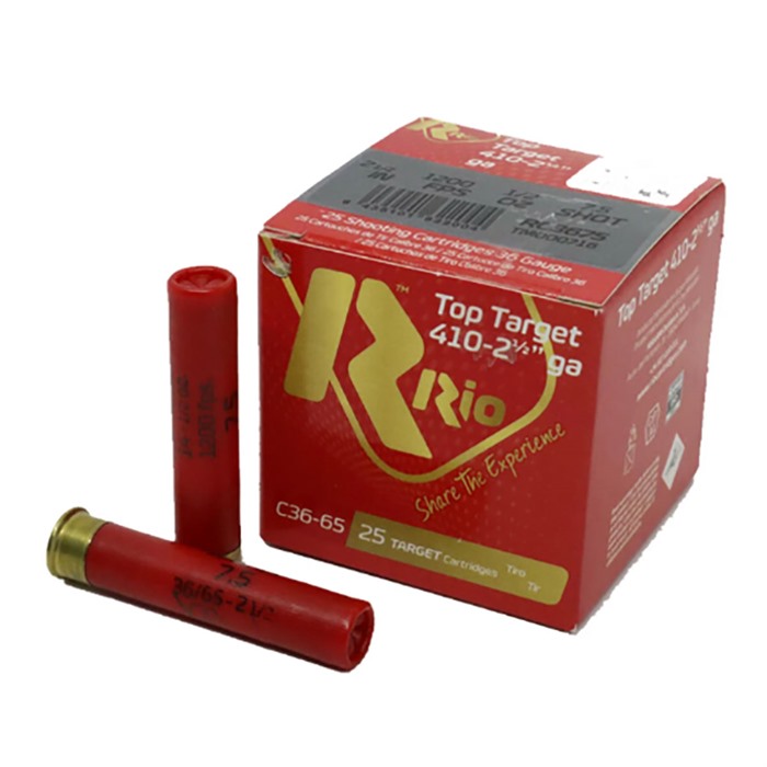 410 GAUGE 2-1/2'' 1/2OZ #8 1200 FPS 25/BOX