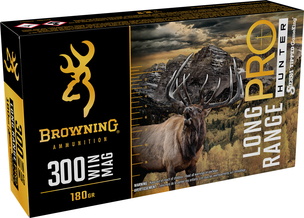 Browning Long Range Pro 300 Winchester Magnum 180 Grain 20 Rounds