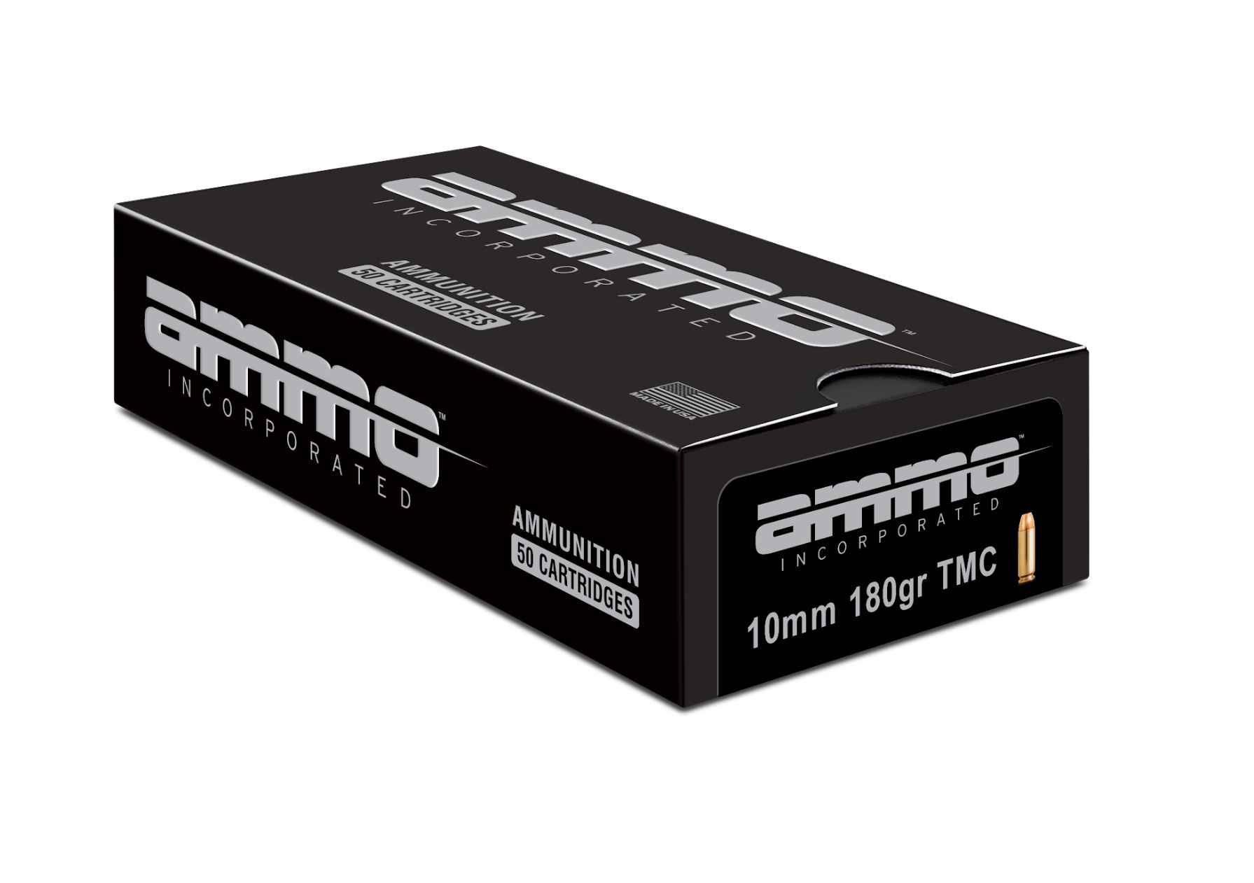 Ammo Inc Signature 10mm Handgun Ammo - 180 Grain | TMC | 50rd Box