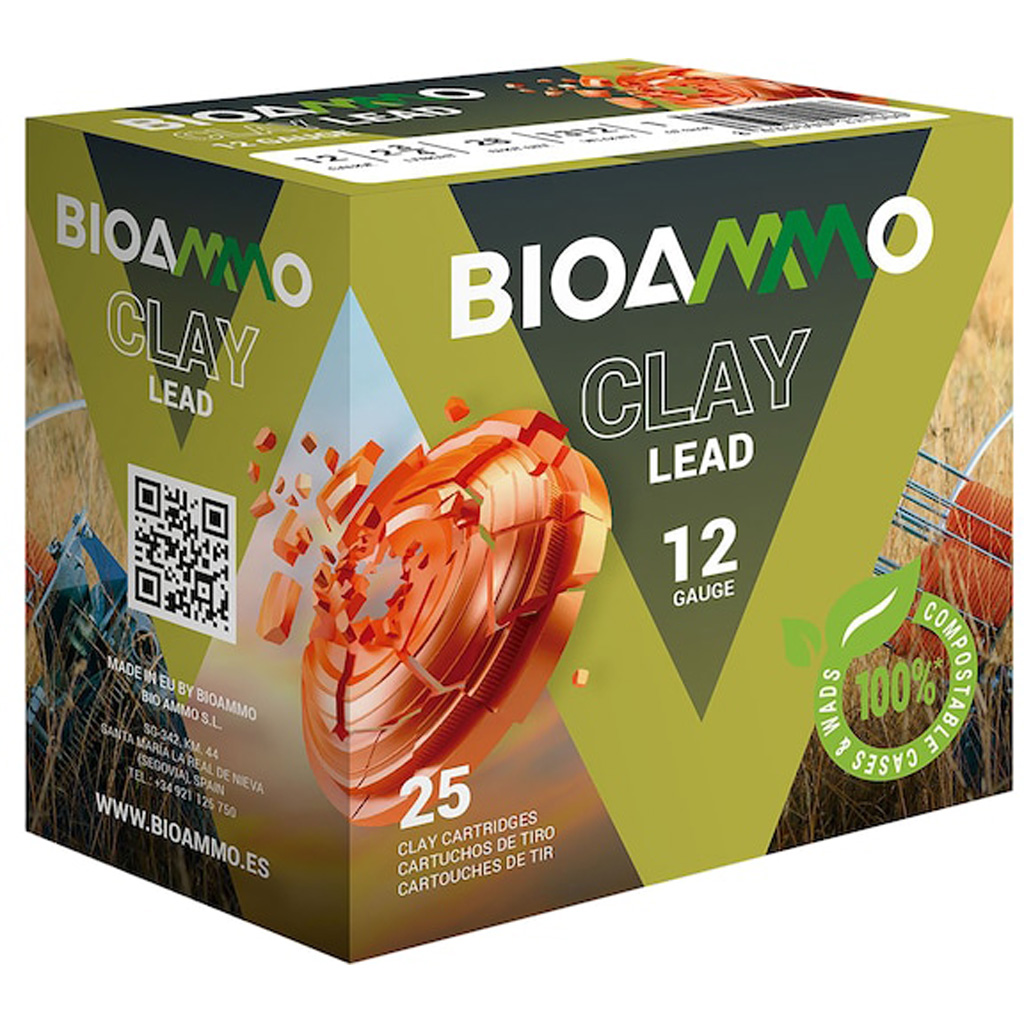 BIOAMMO LS Target Shotgun Ammo 12 ga. 7/8 oz. 7.5 Shot Lead 25 rd.