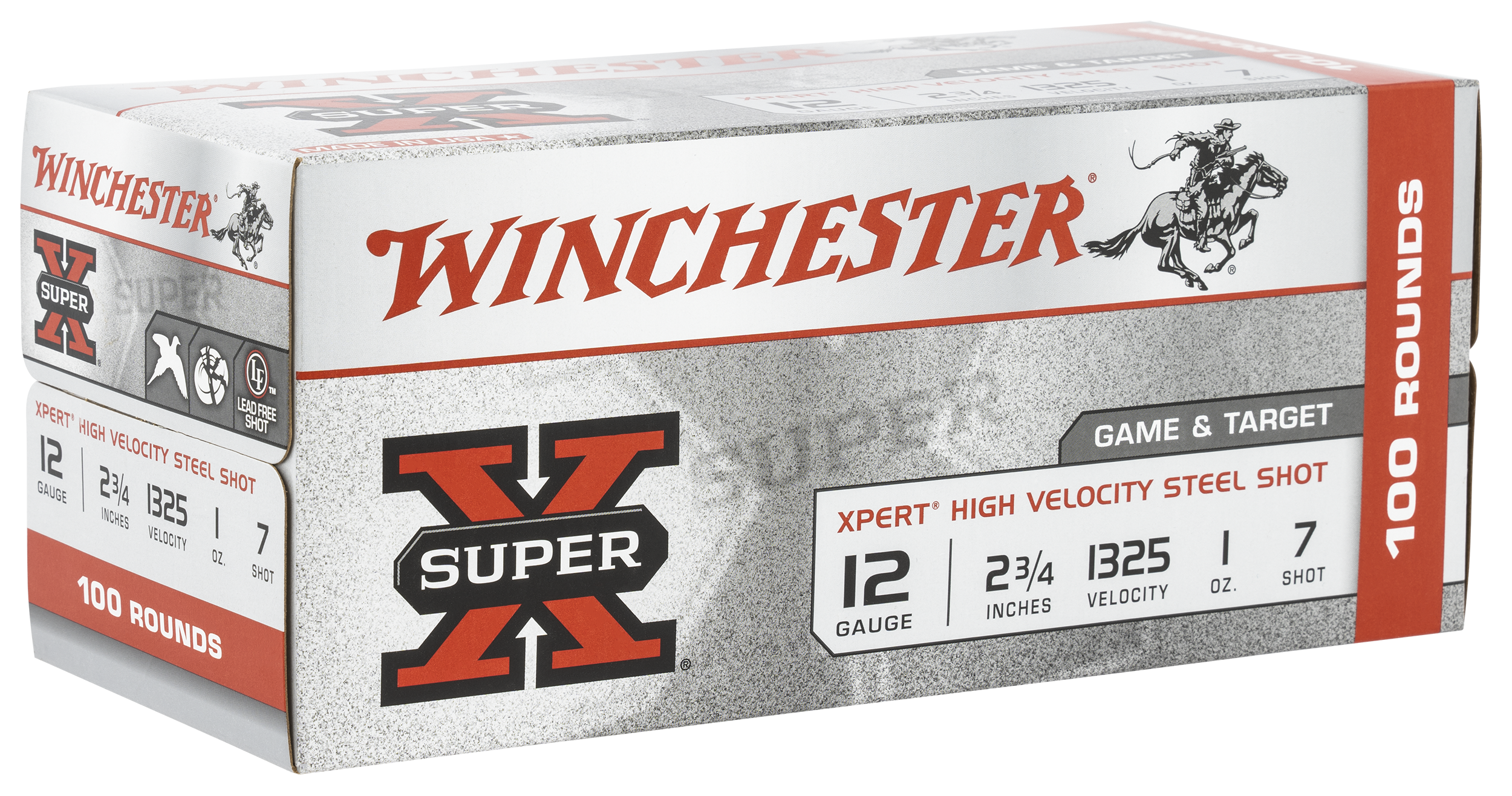 Winchester Super X 12 Gauge 1 Ounce 7 Shot 100 Rounds
