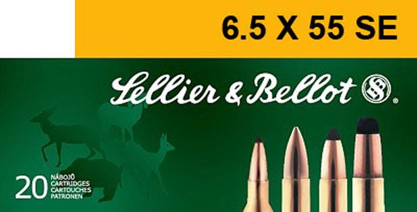 Sellier & Bellot 6.5x55mm Swedish Mauser Soft Point 131 Grain 20 Rounds