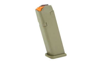 Glock G17 17rd 9mm Luger Olive Drab Green Polymer Magazine Fits Glock 17 34