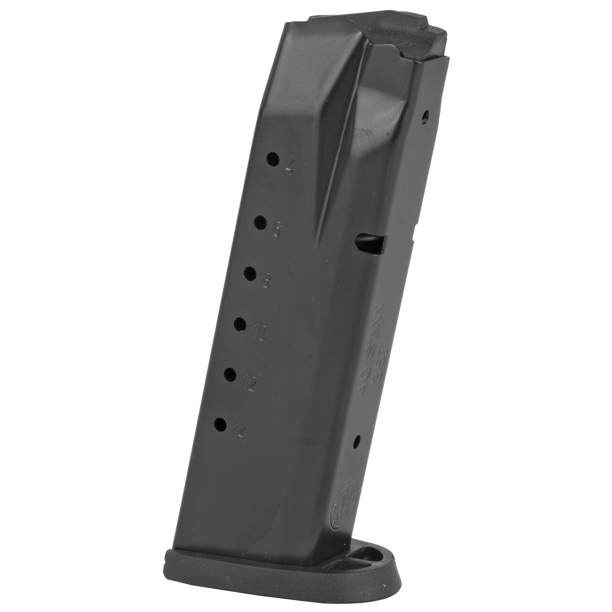 Smith and Wesson M and P Detachable Magazine 40 S and W 357 Sig Blued Steel
