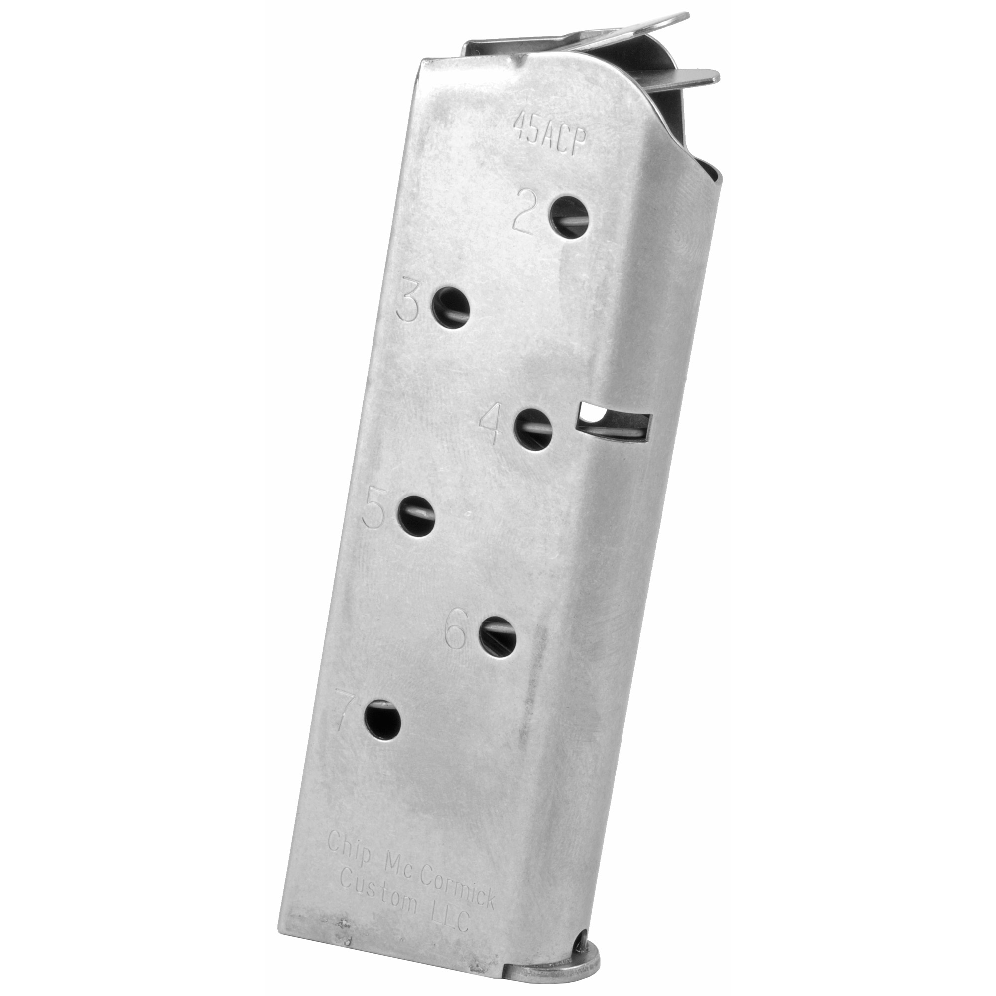 Chip McCormick CMC Products 14120 Match Grade 7rd 45 ACP Magazine for 1911 Officer