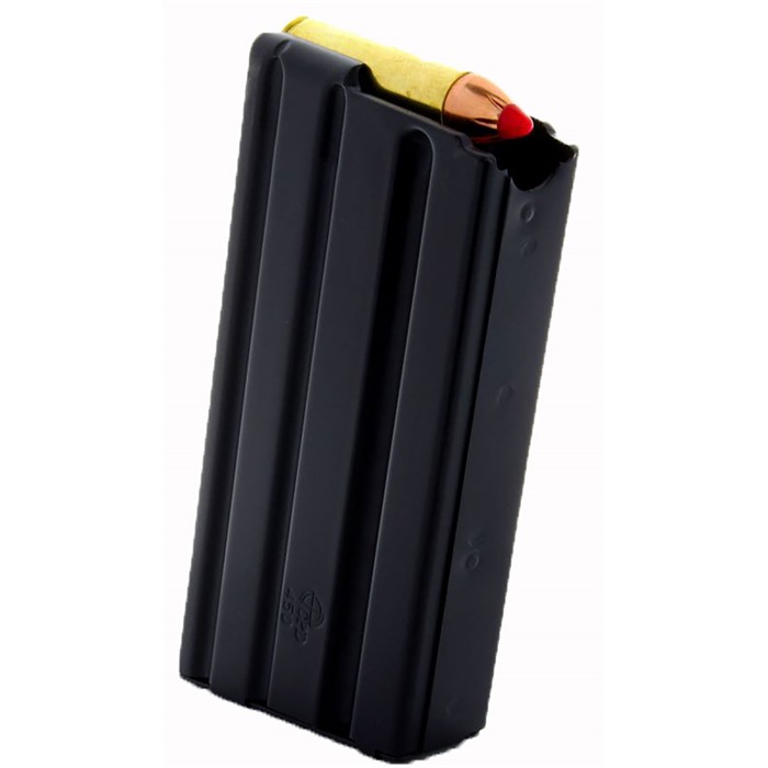 DuraMag 5rd .450 Bushmaster Magazine for AR-15 Detachable with Black Follower
