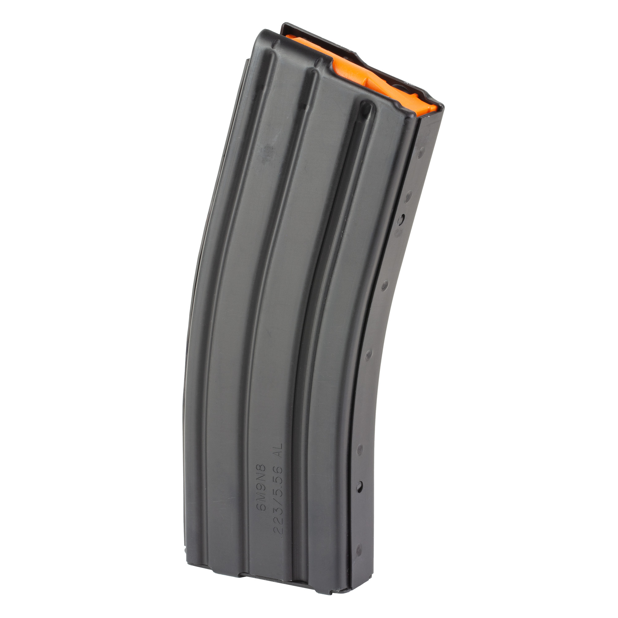 DuraMag 30rd Magazine for AR-15 223 Rem 300 Blackout 5.56 NATO with Orange Follower