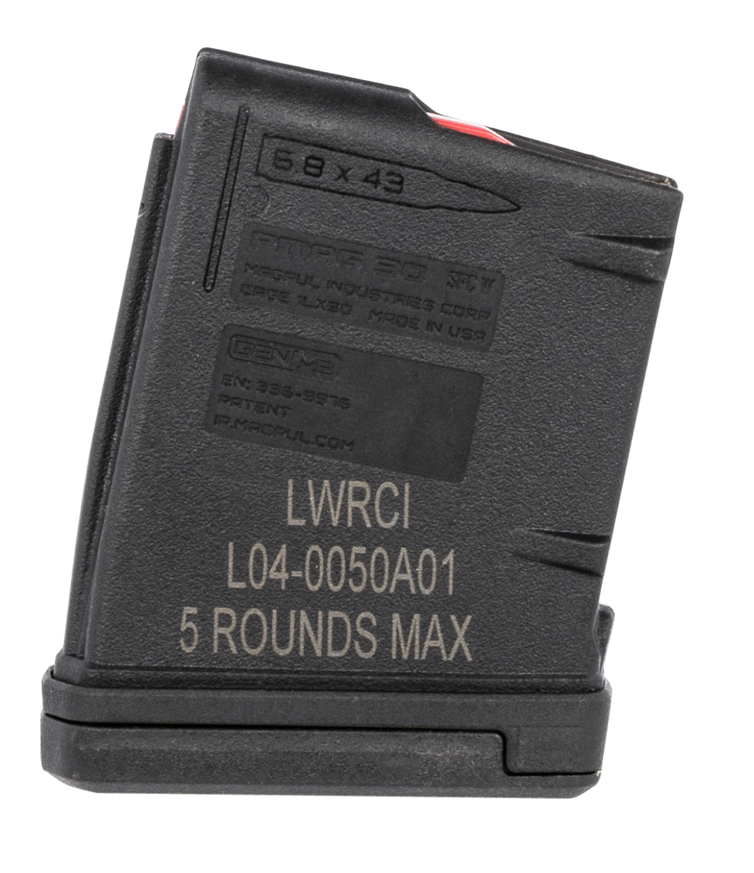 LWRC PMAG 5rd 6.8 SPC Detachable Magazine for LWRC SIX8