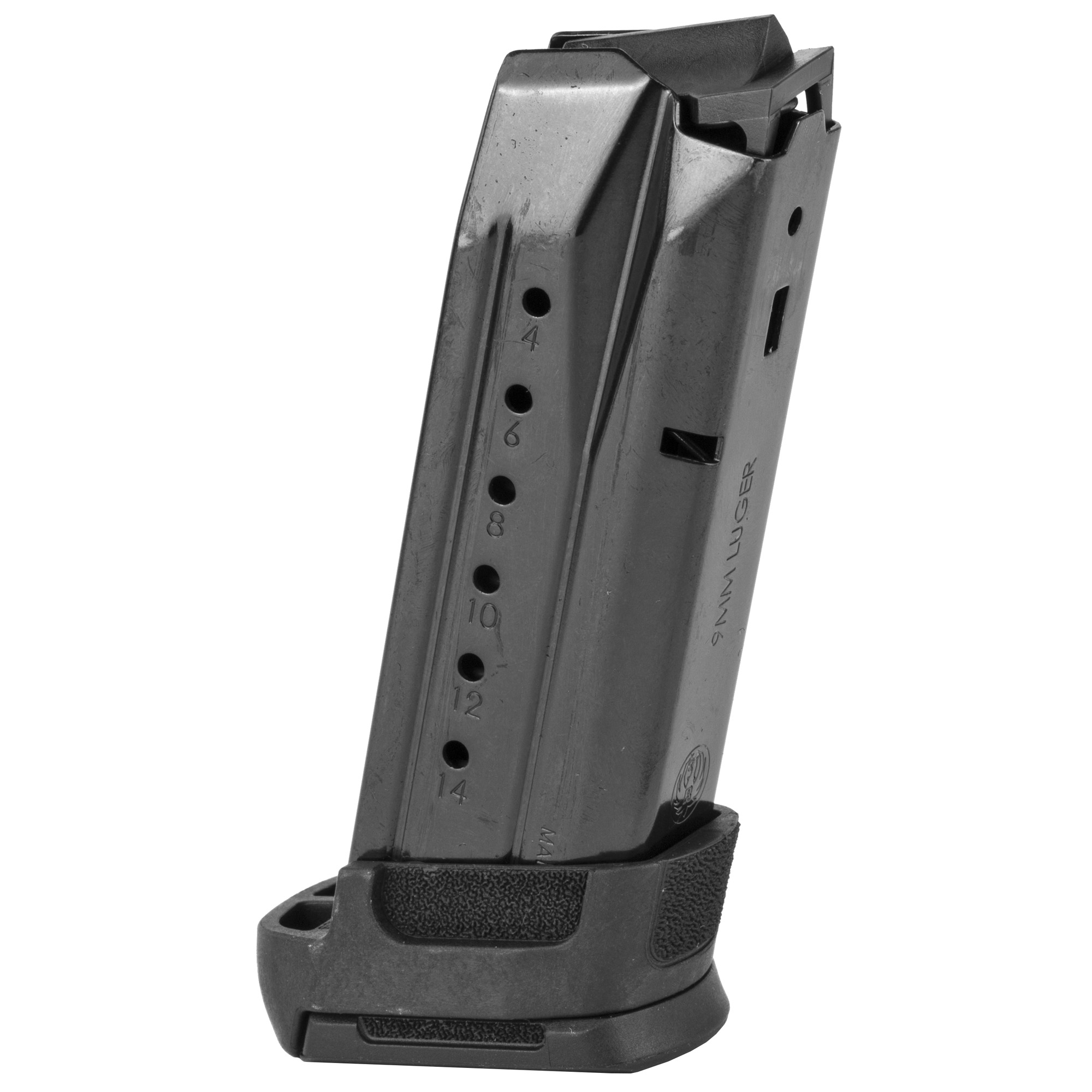 Ruger 9mm Luger Oxide Alloy Steel Magazine Adapter Security 9 Compact Fit