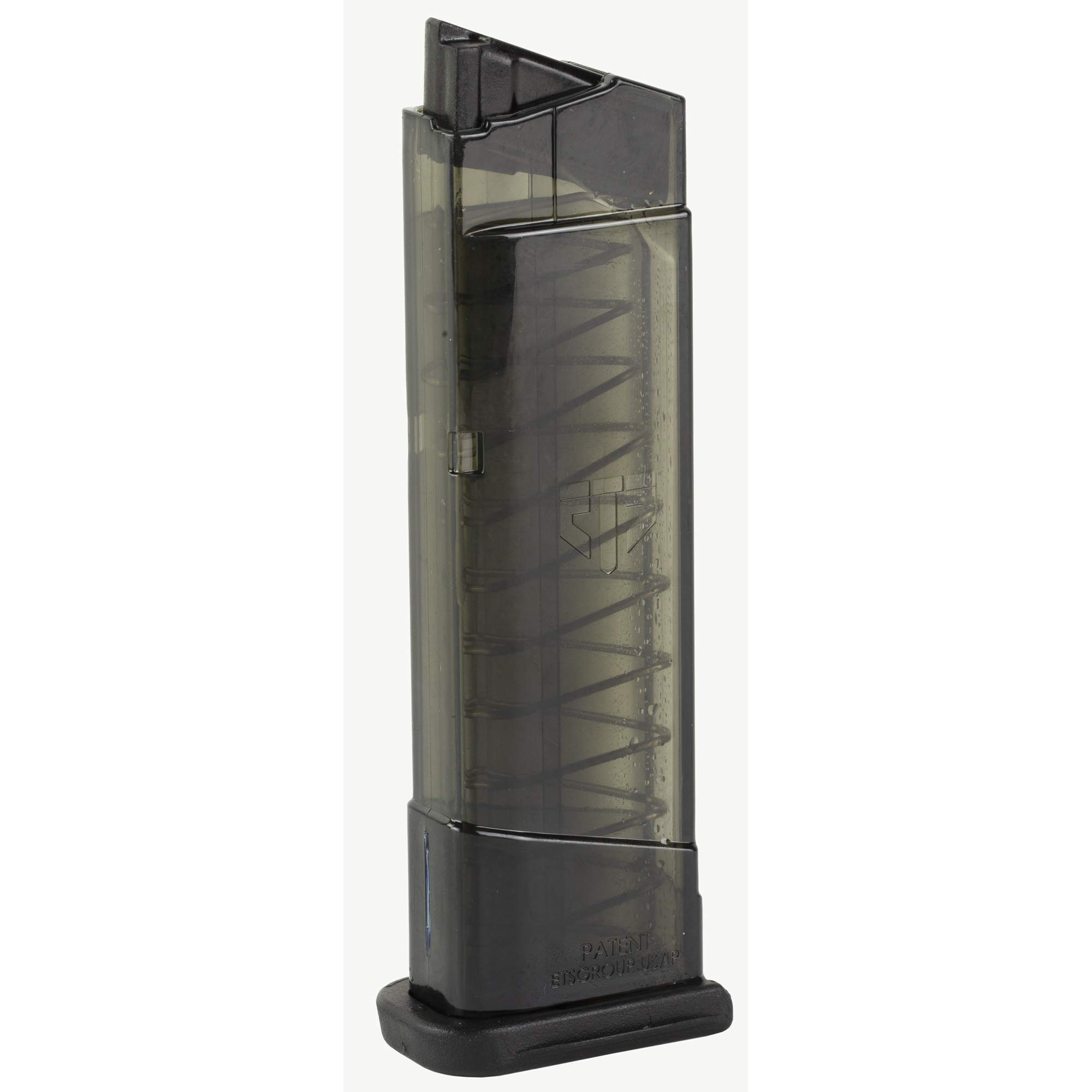 ETS Magazine S&W Shield 9mm 9 Round Carbon Smoke Polymer