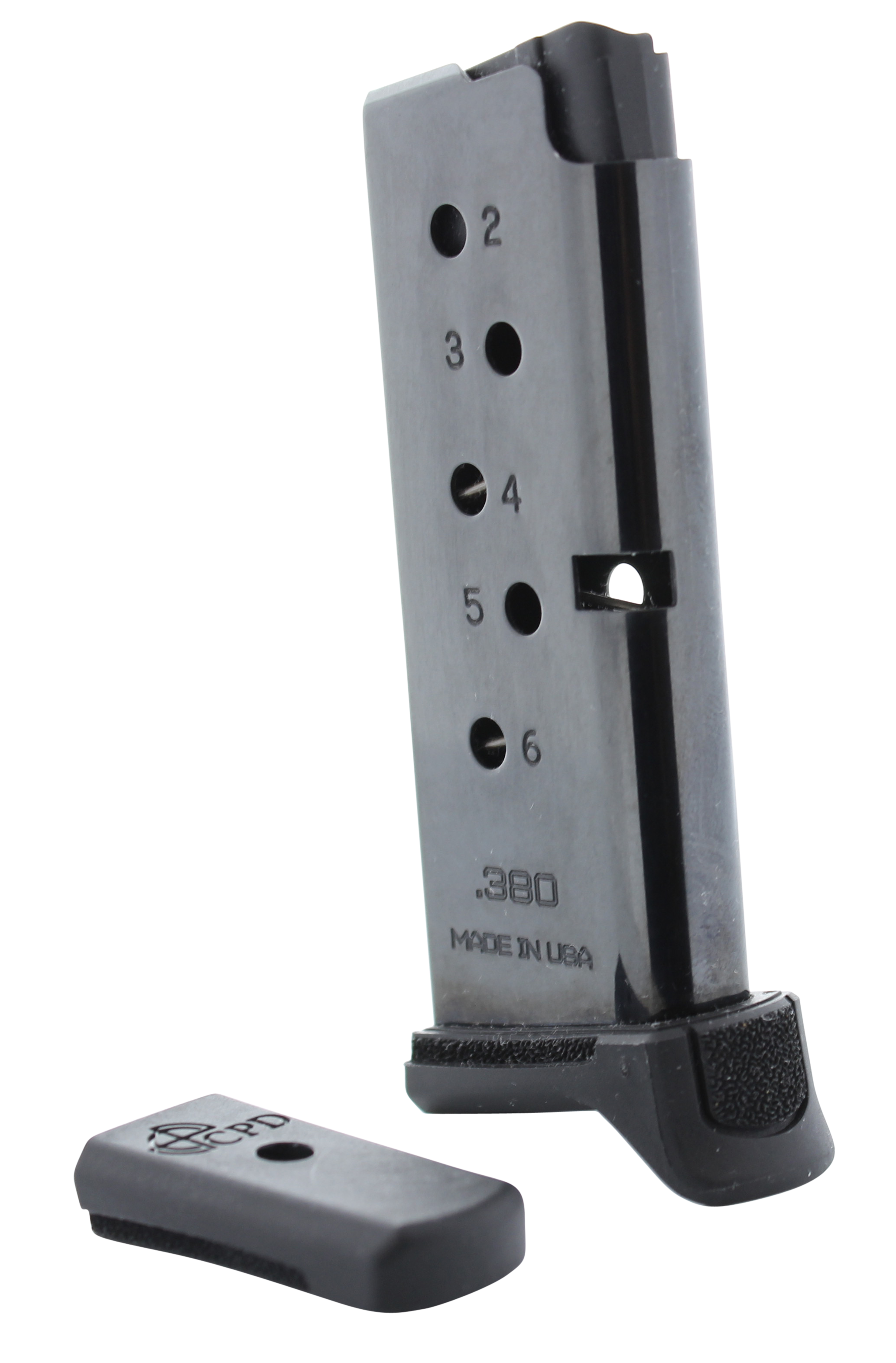DuraMag 6rd 380 ACP Magazine for Ruger LCP LCP II Detachable Replacement