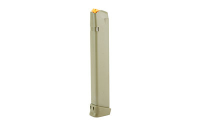 Glock 33rd 9mm Luger Magazine Olive Drab Green Fits Glock 17 19 26 34 45