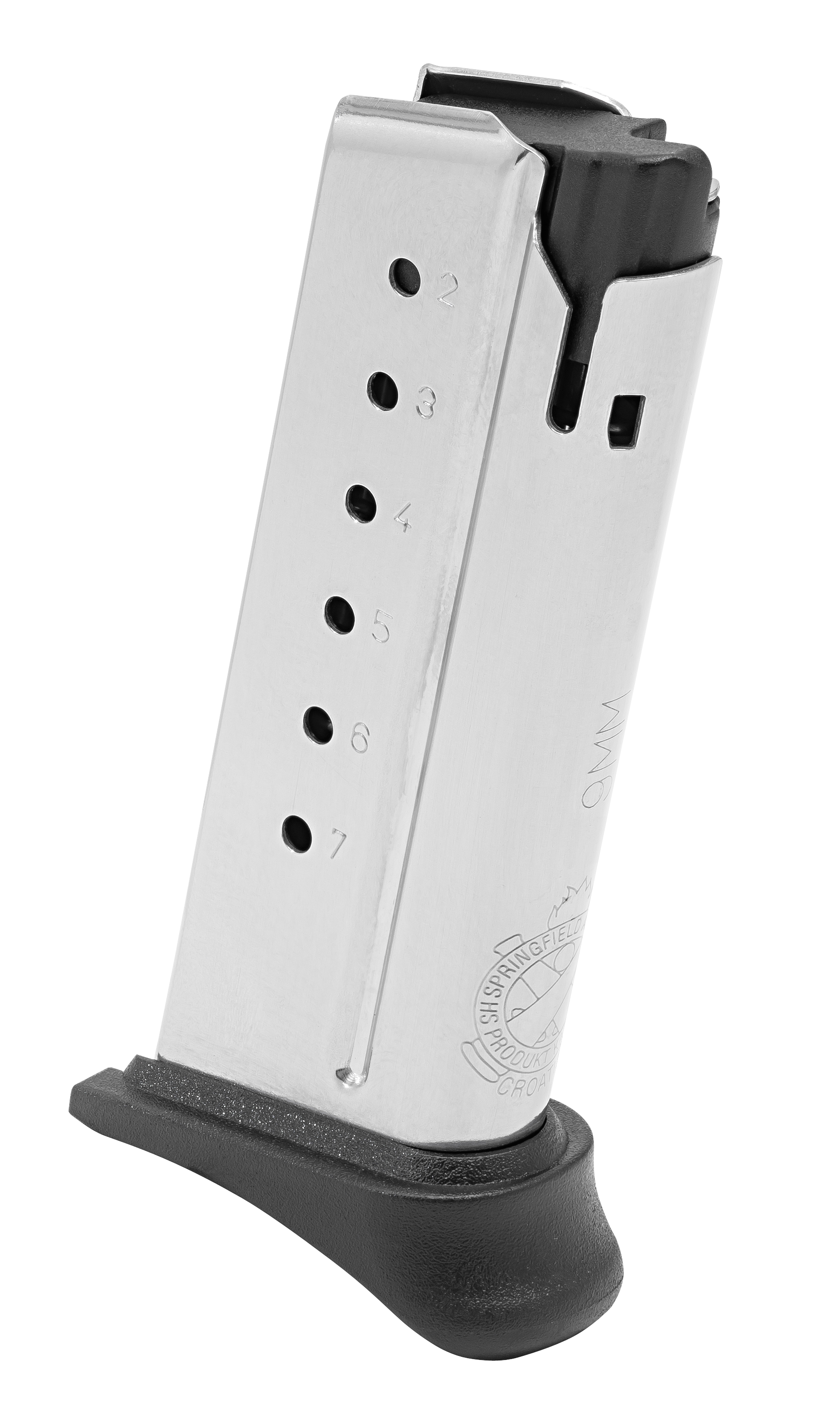 Springfield Armory XD-S Mod2 7rd Magazine 9mm Luger Stainless Steel