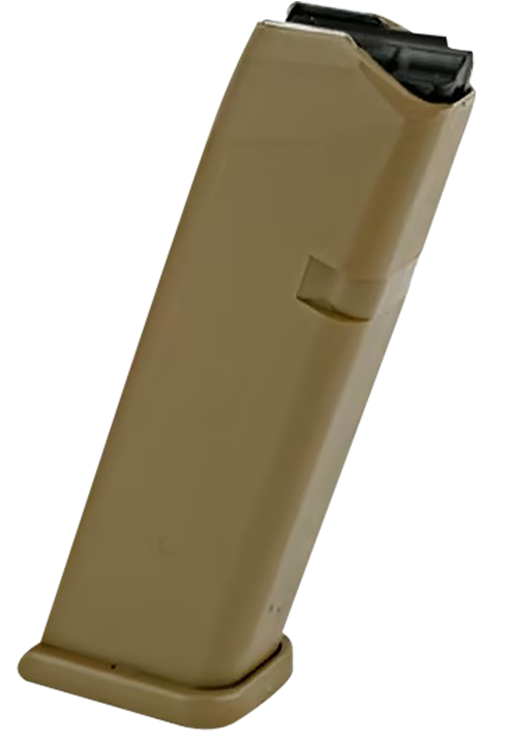 Glock 10rd 9mm Luger Magazine Coyote Tan Polymer for G17 G19X