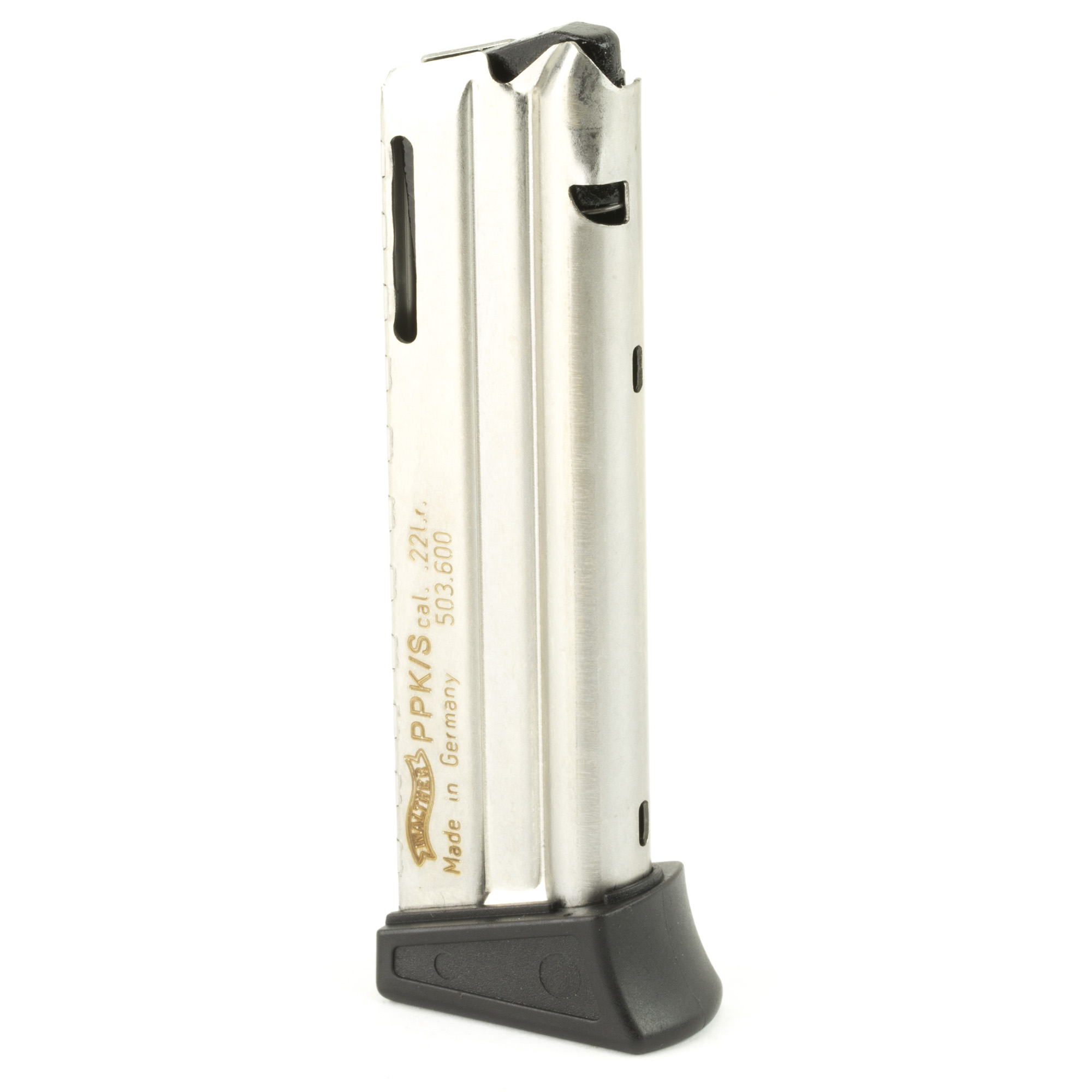 Walther Arms PPK/S Compatible 22 Long Rifle Nickel Plated Steel Polymer