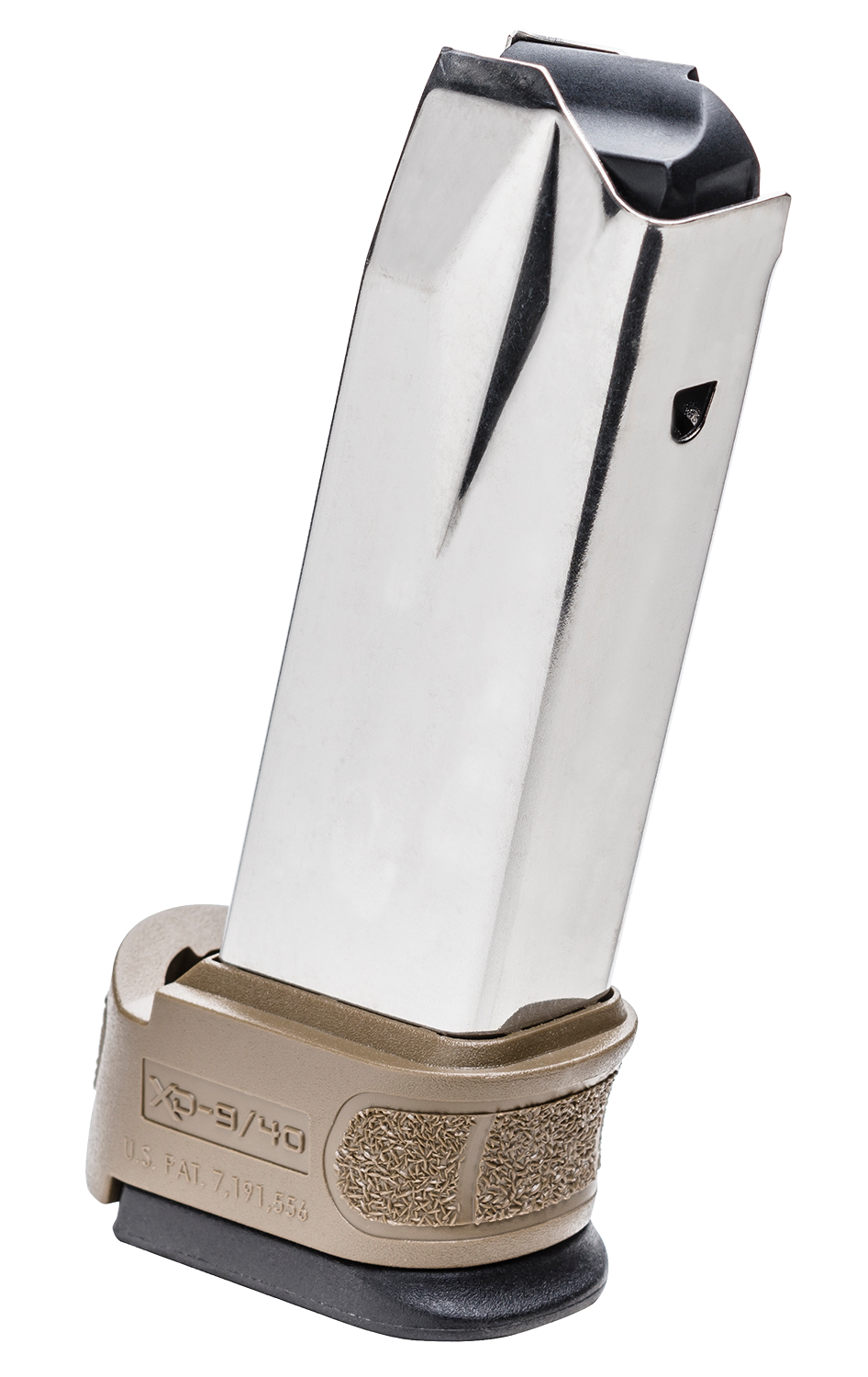 Springfield Armory XD Mod2 16rd 9mm Luger Stainless Steel Grip Zone Extension
