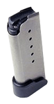 Kahr Arms KS620 OEM Stainless Detachable 6rd Magazine with Grip Extension 40 S&W for CM PM MK Covert