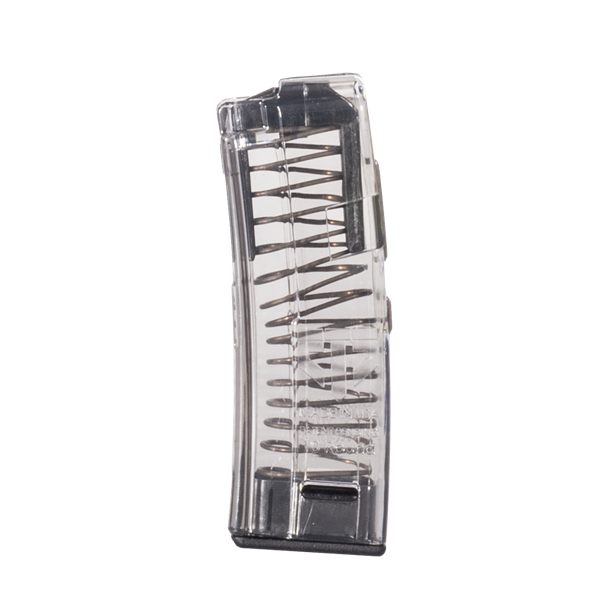 ETS 9mm Rifle Magazine Smoke Gray Fits HK MP5 10 Round Capacity